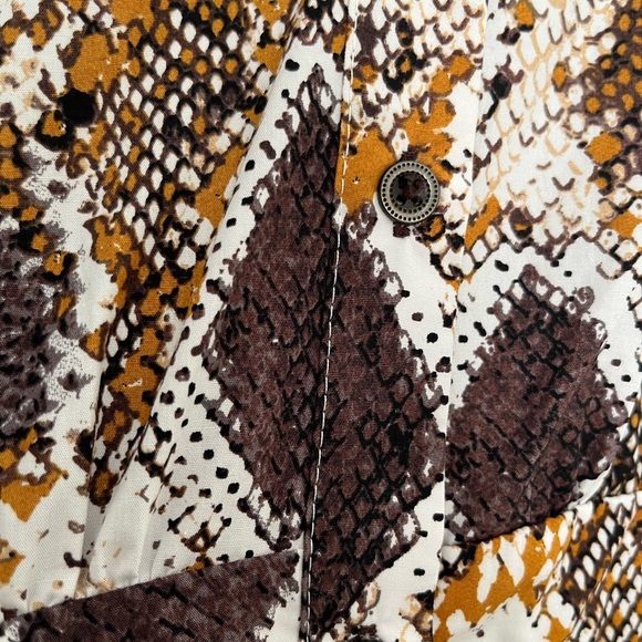 ✨ Anthropologie Snake Print Maxi Dress - Picture 10 of 11